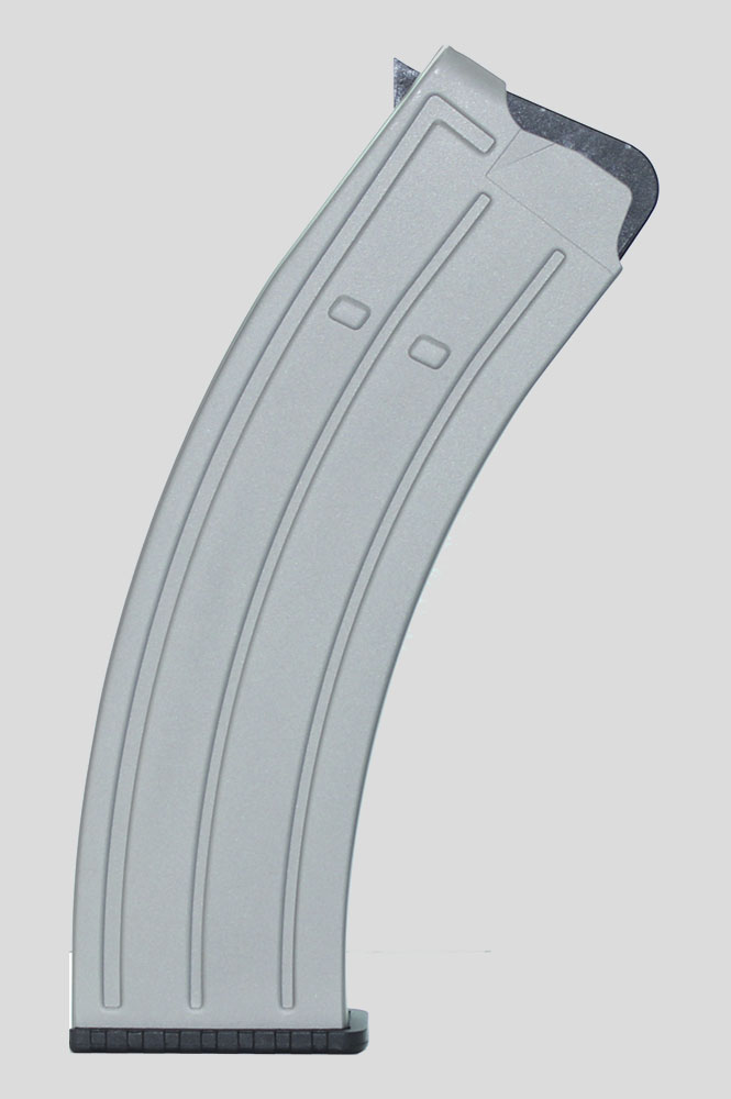 10 Round Magazine Silver Grey