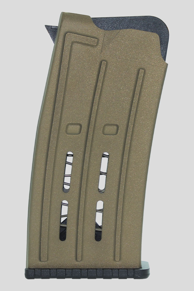 5 Round Magazine Cedar Brown