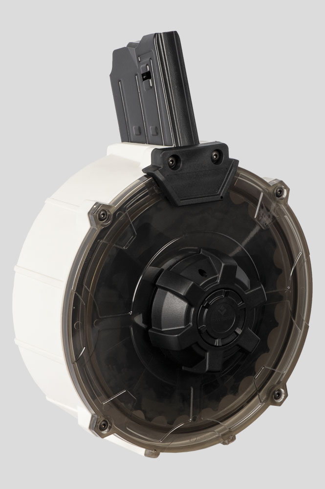 DRM-12 30 Round Drum Magazine White